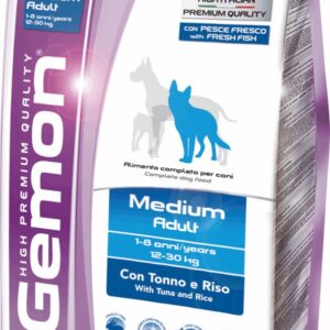 GEMON CANINE MEDIUM ADULT TUNA AND RICE