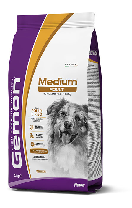 GEMON CANINE MEDIUM PUPPY JUNIOR CHICKEN AND RICE