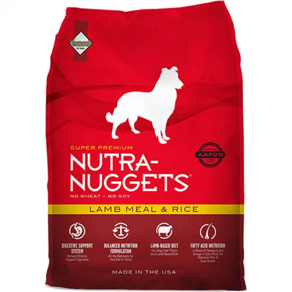 NUTRA NUGGETS LAMB MEAL & RICE
