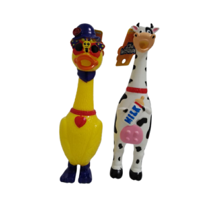 POLLO Y VACA GOMELO CHILLON JUGUETE JPG600 JPG601