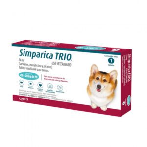 SIMPARICA TRIO 10-20 KG X TAB