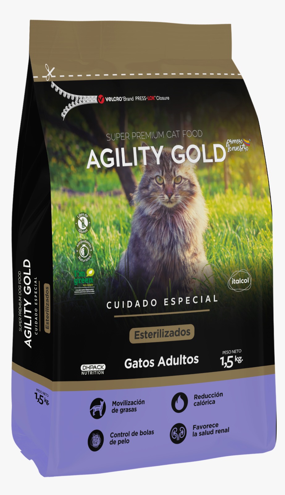 AGILITY GOLD GATOS ESTERILIZADOS