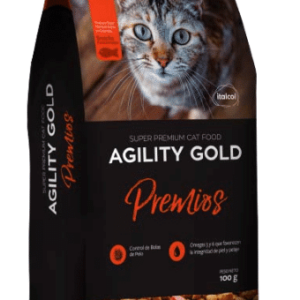 AGILITY GOLD PREMIOS GATOS X100 GR